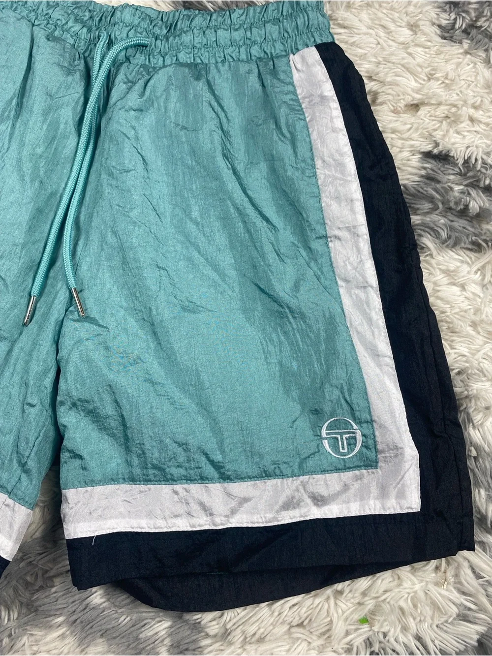 Sergio Tacchini Gandolfo Lined Mesh Shorts Men's XSmall